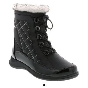 Totes WOMENS Bridget Black Winter Boots